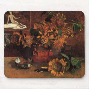 Stilleven met L'Esperance (Hoop) van Paul Gauguin Muismat