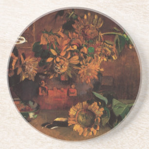 Stilleven met L'Esperance (Hoop) van Paul Gauguin Zandsteen Onderzetter