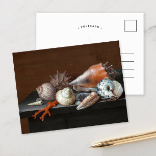 Stilleven met schelpen Johann Jakob Dietzsch Briefkaart