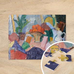 Stilleven met Sinaasappels in een mandje Edvard Legpuzzel