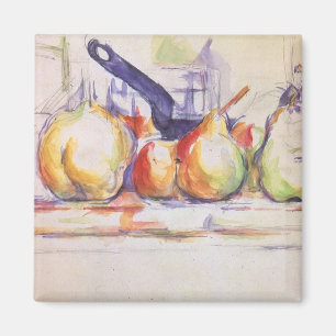 Stilleven met steelpan door Paul Cezanne Magneet