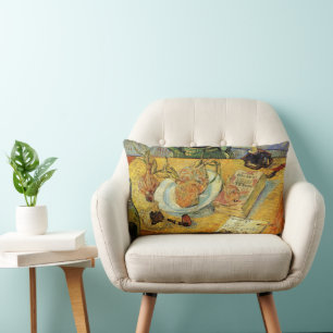 Stilleven met tekenbord van Vincent van Gogh Kussen