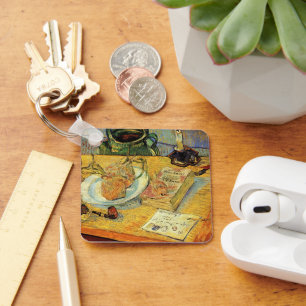 Stilleven met tekenbord van Vincent van Gogh Sleutelhanger