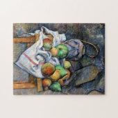 Stilleven met vruchten, Paul Cezanne Legpuzzel (Horizontaal)