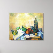 Stilleven ~ Paul Cézanne Canvas Afdruk (Voorkant)