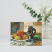 stilleven | Paul Gauguin Briefkaart (Staand voorkant)