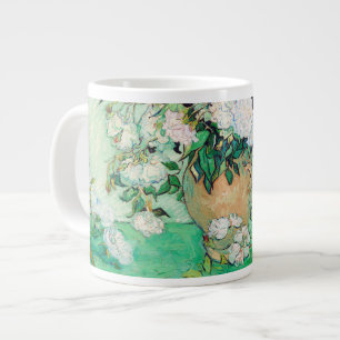 Stilleven Rozen in een vaas door Vincent van Gogh Extra Grote Beker