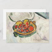 Stilleven schaal van fruit | George Leslie Hunter (Voorkant / Achterkant)