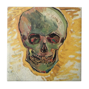 Stilleven Schedel door Vincent van Gogh Tegeltje