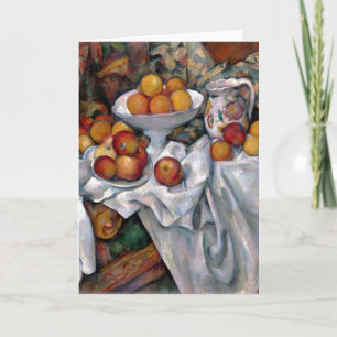 Stilleven Sinaasappels - Paul Cezanne Schilderkuns Kaart