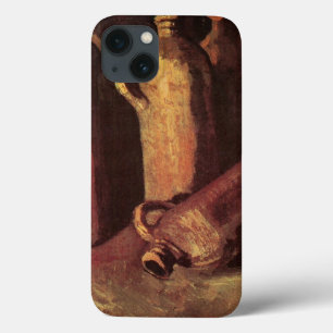 Stilleven van 4 stenen flessen door Vincent van Go iPhone 13 Hoesje
