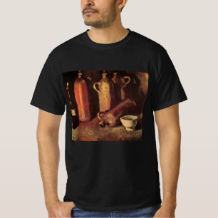 Stilleven van 4 stenen flessen door Vincent van Go T-shirt