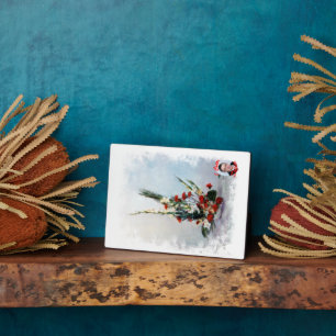 Stilleven van bloemen fotoplaat