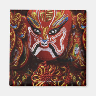 Stilleven van Chinese maskerdecoratie Magneet