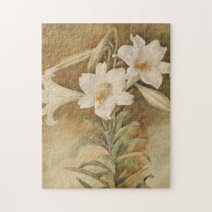 Stilleven van paaslelies   John La Farge Legpuzzel