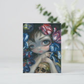 "Stilleven VII : Carte postale Bloesem" (Debout devant)