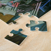 Stilleven voor een open raam door Juan Gris Legpuzzel (Zijkant)