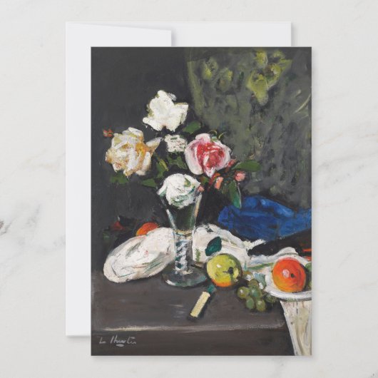 Stilleven vruchten en Rozen | George Leslie Hunter (Voorkant)