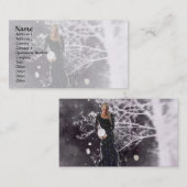 Stillheid binnen visitekaartje (Voorkant / Achterkant)