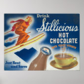 Stillicious Hot Chocolate Poster (Voorkant)