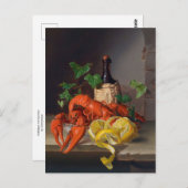 Stillleben mit Hummer van Anonymous Briefkaart (Voorkant / Achterkant)