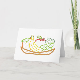 Stilstaande fruitBowl Kaart