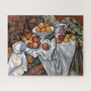 stilstaande Sinaasappels - Paul Cezanne die kunst  Legpuzzel