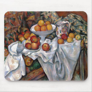 stilstaande Sinaasappels - Paul Cezanne die kunst  Muismat