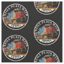 stilstaande spellen met dieselmotorlocomotief voor