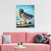 Stilte aan de kust canvas afdruk (Insitu (Woonkamer))