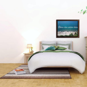 Stilte doet zelden kwaad proverb poster