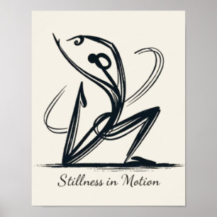 Stilte in Beweging Poster