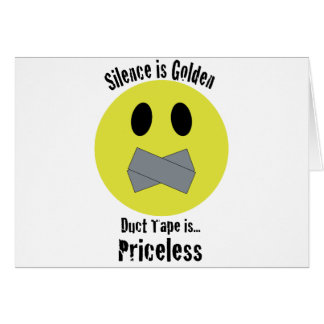 Stilte is Golden Duct Tape zonder grenzen