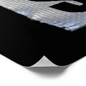 Stilte is gouden - Duct tape is zilver Poster (Hoek)