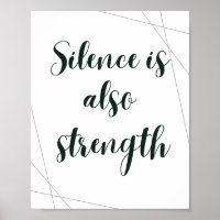 Stilte is ook Kracht –Minimalistische Inspiratie