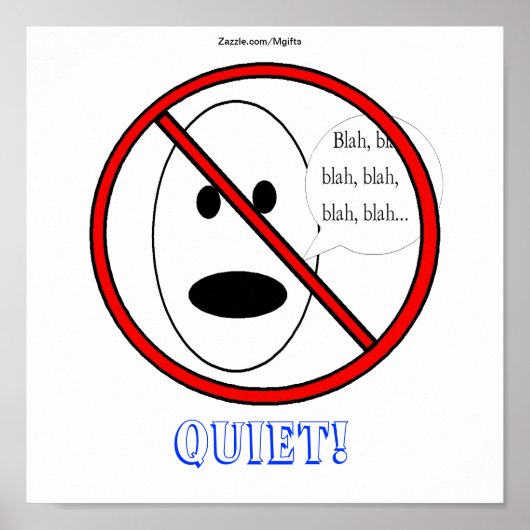 stilte poster (Voorkant)