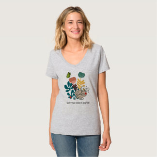 Stilte spreekt luider op eenzame dagen t-shirt