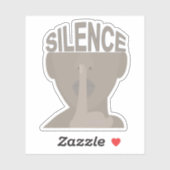 Stilte Sticker (Vel)