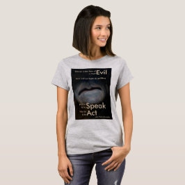 Stilte T-shirt voor vrouwen