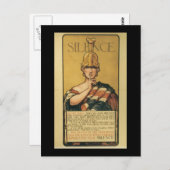 Stilte Tweede Wereldoorlog Briefkaart (Voorkant / Achterkant)