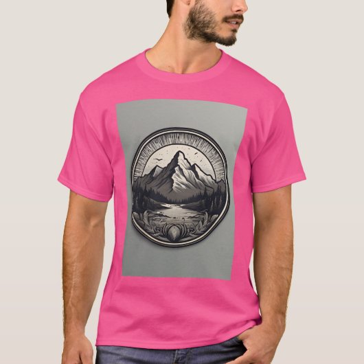 Stilte van Natuur actief T-shirt (Voorkant)