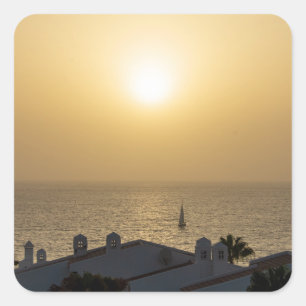 Stilte Vierkante Sticker