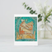 Stilte vinden. Boeddhistische meditatie. Briefkaart (Staand voorkant)