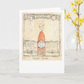 Stilte vinden kaart (Gele Bloem)