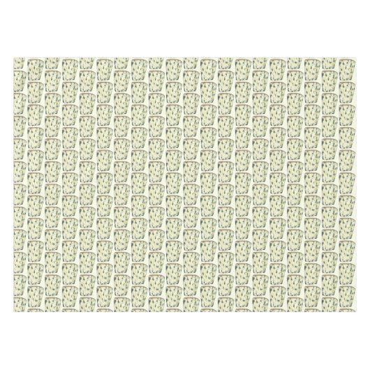 Stilton Blue Bleu Gorgonzola Wedge Cheese Tasting Tafelkleed (Voorkant (Horizontaal))