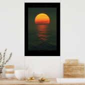 stilzwijgen poster (Keuken)