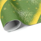 Stimmerend kerstcadeaupapier met kerstboomgeschenk cadeaupapier (Rol Hoek)