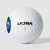 Stimuleren van Christelijk Gezegde Golfballen (Logo)