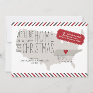 Stimulering kerstfeestdag in Tennessee Feestdagenkaart