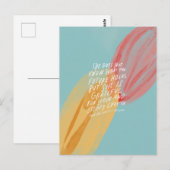 Stimulering van het citaat voor vrouwen briefkaart (Voorkant / Achterkant)